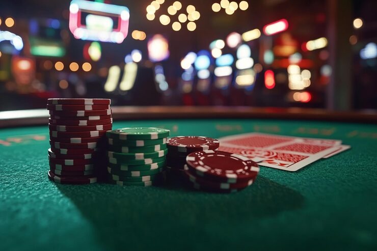 Live dealer gaming tables and football sportsbook dashboard displayed side by side